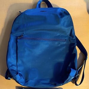 Tumi book bag and small companion bag dark blue